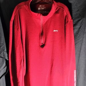 Silver Bait Crimson Performance Pullover